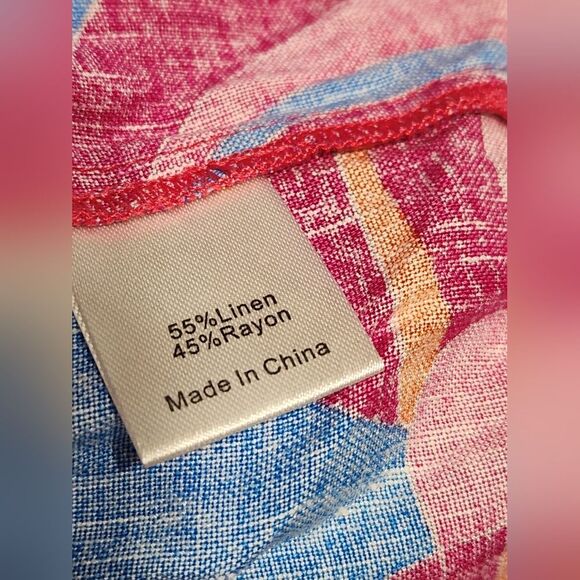 Tuckernuck X Cameran Eubanks Somberly Wild Azalea Mason Dress Size M - Picture 9 of 10